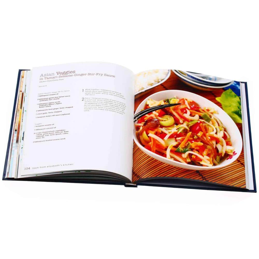 Custom Recipe Book Printing YBJ Book Printing